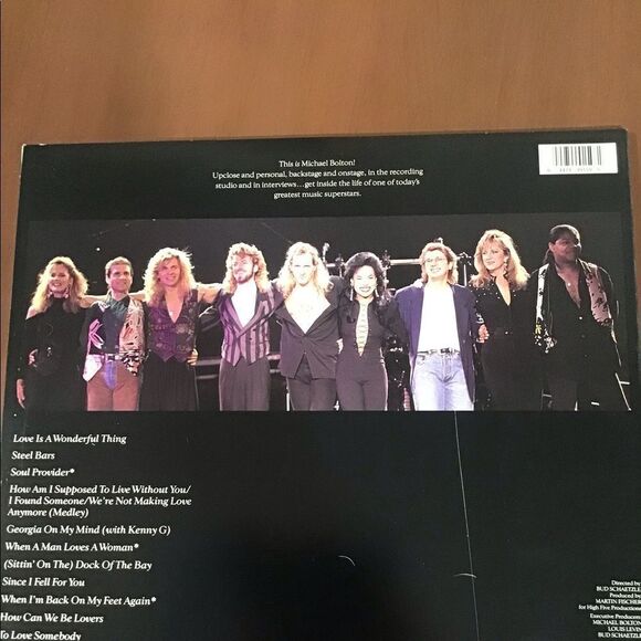 Laser Disc, Michael Bolton Laser Disc Movie, good condition - Picture 2 of 2